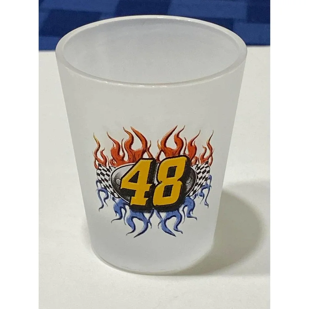 Unbranded NASCAR Shot Glass‎ #48